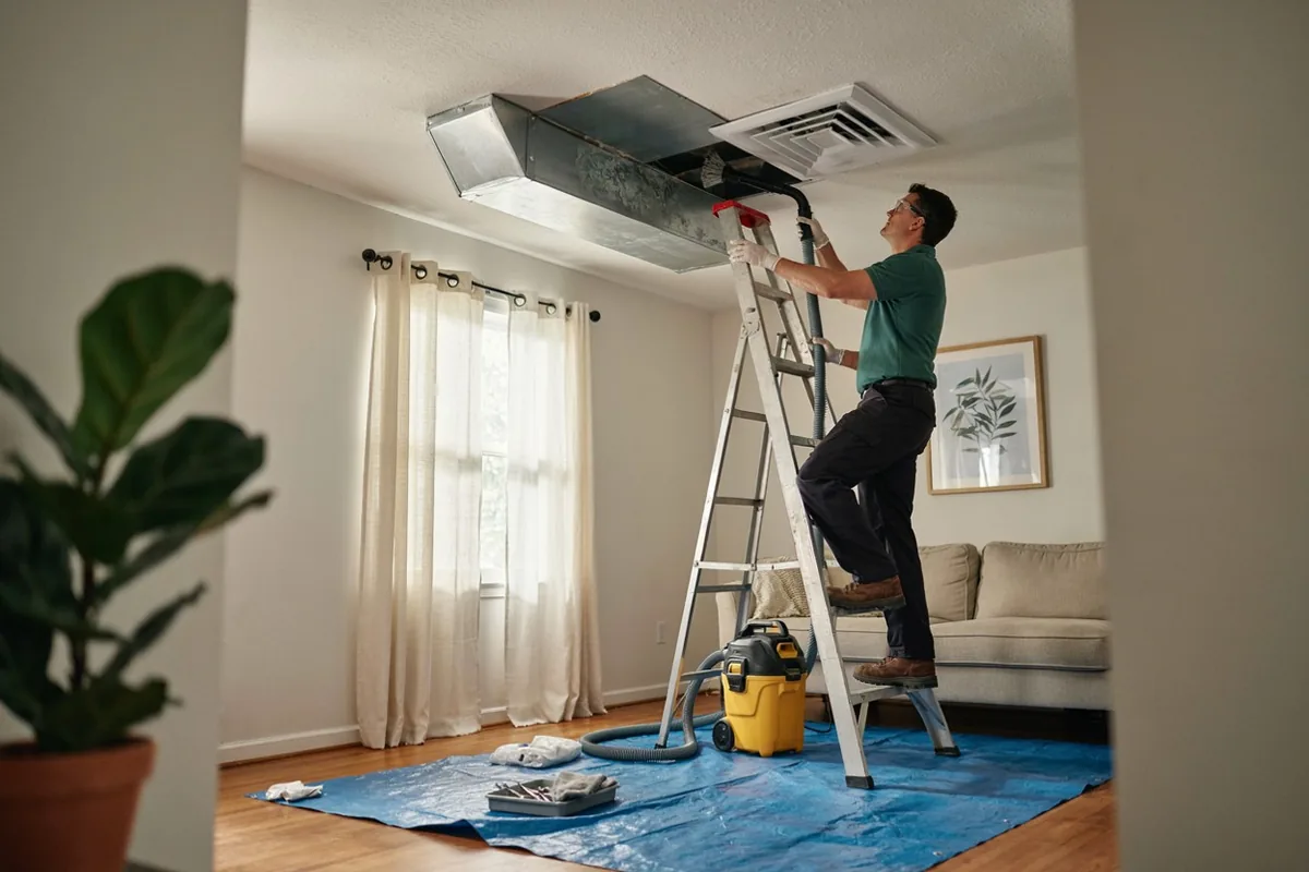 HVAC and duct mold remediation in Gulfport, MS